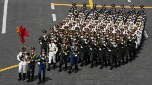 Chủ tịch Trung Quốc Tập Cận Bình dự lễ duyệt binh Ngày Chiến thắng cùng Tổng thống Nga Putin (9/5/2025) 11 Quân đội Trung Quốc tham gia duyệt binh tại Moscow.